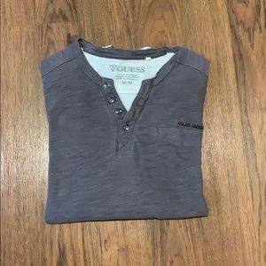 Guess Long Sleeve Henley